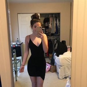 PrettyLittleThing Black Dress